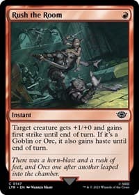 Rush the Room - Universes Beyond: The Lord of the Rings: Tales of Middle-earth - Magic: The Gathering card