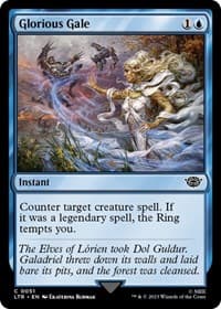 Glorious Gale - Universes Beyond: The Lord of the Rings: Tales of Middle-earth - Magic: The Gathering card