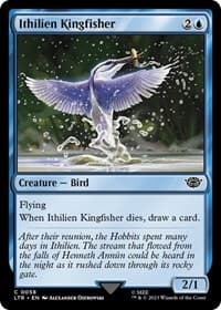 Ithilien Kingfisher - Universes Beyond: The Lord of the Rings: Tales of Middle-earth - Magic: The Gathering card