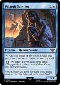 Pelargir Survivor - Universes Beyond: The Lord of the Rings: Tales of Middle-earth - Magic: The Gathering card