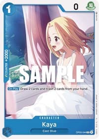 Kaya - Pillars of Strength - One Piece Card Game card