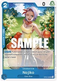 Nojiko - Pillars of Strength - One Piece Card Game card