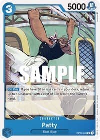 Patty - Pillars of Strength - One Piece Card Game card