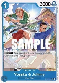 Yosaku & Johnny - Pillars of Strength - One Piece Card Game card
