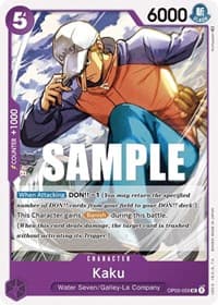 Kaku (059) - Pillars of Strength - One Piece Card Game card