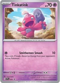 Tinkatink - 025 (Cosmo Holofoil) - SV: Scarlet & Violet Promo Cards - Pokemon card