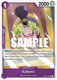 Kokoro - Pillars of Strength - One Piece Card Game card