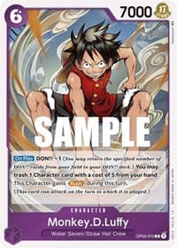 Monkey.D.Luffy - Pillars of Strength - One Piece Card Game card