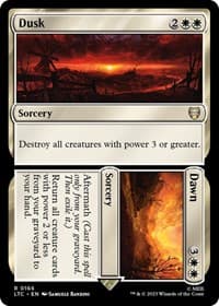 Dusk // Dawn - Commander: The Lord of the Rings: Tales of Middle-earth - Magic: The Gathering card
