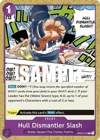 Hull Dismantler Slash - Pillars of Strength - One Piece Card Game card