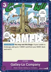 Galley-La Company - Pillars of Strength - One Piece Card Game card