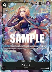 Kalifa (081) (Alternate Art) - Pillars of Strength - One Piece Card Game card
