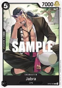 Jabra - Pillars of Strength - One Piece Card Game card