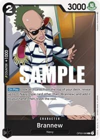Brannew - Pillars of Strength - One Piece Card Game card