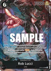 Rob Lucci (092) (Alternate Art) - Pillars of Strength - One Piece Card Game card