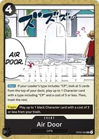 Air Door - Pillars of Strength - One Piece Card Game card