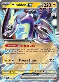 Miraidon ex - 028 - SV: Scarlet & Violet Promo Cards - Pokemon card