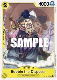Bobbin the Disposer - Pillars of Strength - One Piece Card Game card