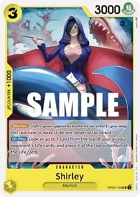 Shirley - Pillars of Strength - One Piece Card Game card