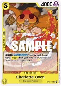 Charlotte Oven - Pillars of Strength - One Piece Card Game card