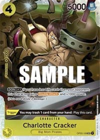 Charlotte Cracker - Pillars of Strength - One Piece Card Game card