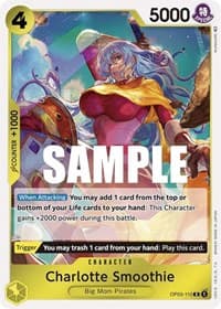 Charlotte Smoothie - Pillars of Strength - One Piece Card Game card