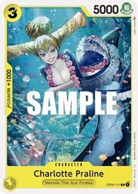 Charlotte Praline - Pillars of Strength - One Piece Card Game card