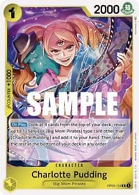 Charlotte Pudding - Pillars of Strength - One Piece Card Game card