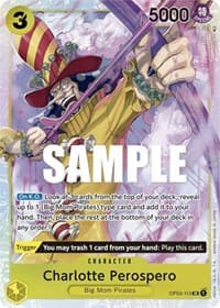 Charlotte Perospero - Pillars of Strength - One Piece Card Game card