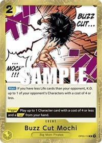 Buzz Cut Mochi - Pillars of Strength - One Piece Card Game card