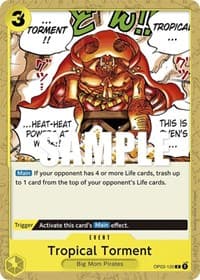 Tropical Torment - Pillars of Strength - One Piece Card Game card