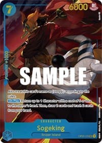 Sogeking (Alternate Art) - Pillars of Strength - One Piece Card Game card