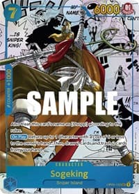 Sogeking (Alternate Art) (Manga) - Pillars of Strength - One Piece Card Game card