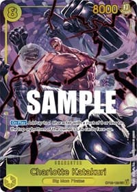Charlotte Katakuri (123) (Alternate Art) - Pillars of Strength - One Piece Card Game card