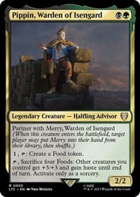 Pippin, Warden of Isengard - Commander: The Lord of the Rings: Tales of Middle-earth - Magic: The Gathering card