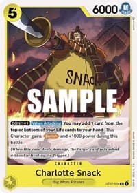 Charlotte Snack - ST-07: Starter Deck 7 Big Mom Pirates - One Piece Card Game card