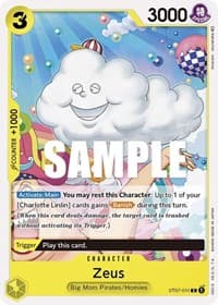 Zeus - ST-07: Starter Deck 7 Big Mom Pirates - One Piece Card Game card