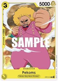 Pekoms - ST-07: Starter Deck 7 Big Mom Pirates - One Piece Card Game card