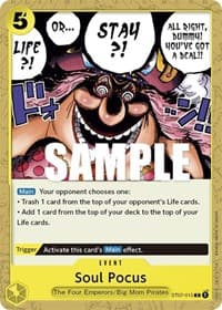 Soul Pocus - ST-07: Starter Deck 7 Big Mom Pirates - One Piece Card Game card
