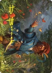 Tom Bombadil Art Card (Gold-Stamped Signature) - Art Series: Universes Beyond: The Lord of the Rings: Tales of Middle-earth - Magic: The Gathering card