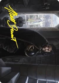 Grima, Saruman's Footman Art Card (Gold-Stamped Signature) - Art Series: Universes Beyond: The Lord of the Rings: Tales of Middle-earth - Magic: The Gathering card