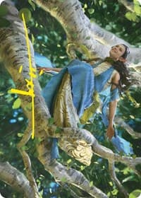 Arwen Undomiel Art Card (Gold-Stamped Signature) - Art Series: Universes Beyond: The Lord of the Rings: Tales of Middle-earth - Magic: The Gathering card