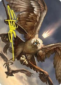Gwaihir, Greatest of the Eagles Art Card (Gold-Stamped Signature) - Art Series: Universes Beyond: The Lord of the Rings: Tales of Middle-earth - Magic: The Gathering card
