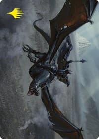 Lord of the Nazgul Art Card (Gold-Stamped Signature) - Art Series: Universes Beyond: The Lord of the Rings: Tales of Middle-earth - Magic: The Gathering card