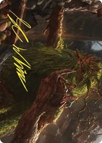 Treebeard, Gracious Host Art Card (Gold-Stamped Signature) - Art Series: Universes Beyond: The Lord of the Rings: Tales of Middle-earth - Magic: The Gathering card