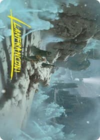 Ghost Quarter Art Card (Gold-Stamped Signature) - Art Series: Universes Beyond: The Lord of the Rings: Tales of Middle-earth - Magic: The Gathering card