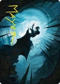 Gollum, Patient Plotter Art Card (Gold-Stamped Signature) - Art Series: Universes Beyond: The Lord of the Rings: Tales of Middle-earth - Magic: The Gathering card