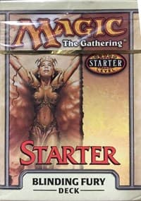 Starter 1999 Theme Deck - Blinding Fury - Starter 1999 - Magic: The Gathering card