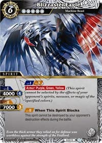Blizzaster Eagle - False Gods - Battle Spirits Saga card