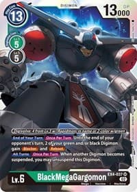 BlackMegaGargomon - Alternative Being Booster - Digimon Card Game card